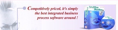 Competively priced, it's simply the best integrated business process software around!